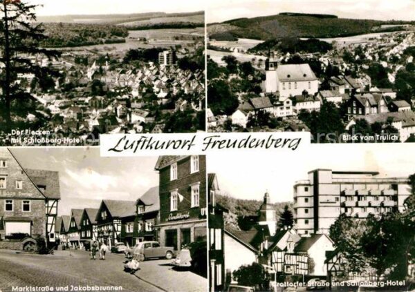 Freudenberg Baden Der Flecken mit Schloßberg-Hotel Trulic