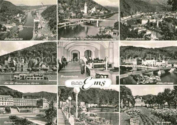 Bad Ems Lahnpartie Römerquelle Kurmittelhaus Qu