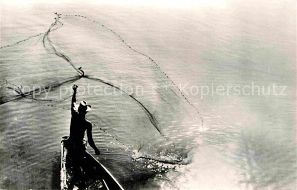 Fischerei Lac Nokoue Dahomey Afrika