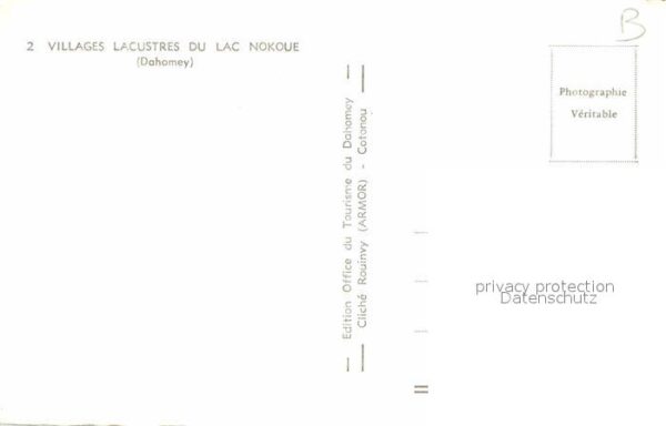 Fischerei Lac Nokoue Dahomey Afrika – Bild 2
