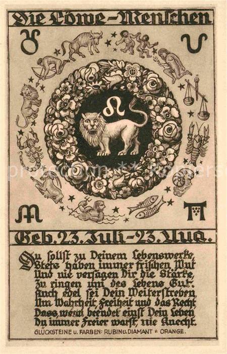 Sternzeichen Löwe