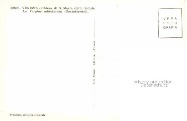 Christentum Vergine addolorata Sassoferrato Venezia – Bild 2
