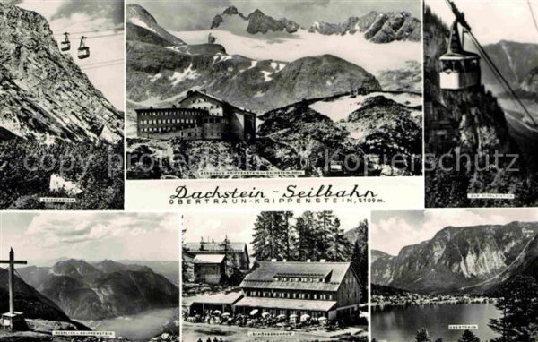 Seilbahn Dachstein Obertraun Krippenstein Schönb