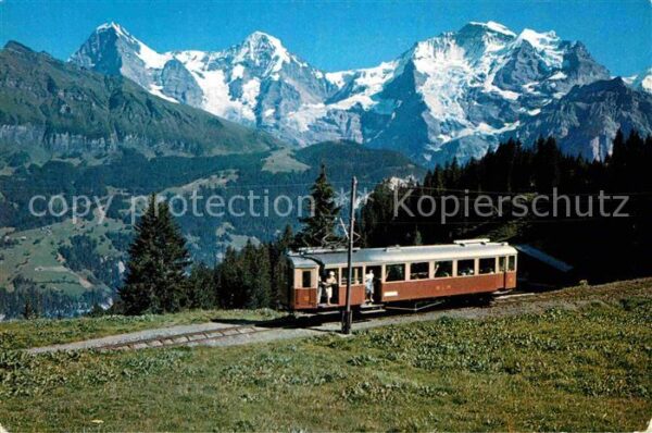 Bergbahn Lauterbrunnen-Mürren Eiger Mönch Jungfr