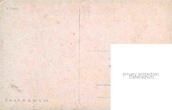 Schubert Franz Künstlerkarte V. Franke – Bild 2