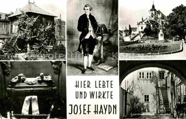 Haydn Joseph Eisenstadt Haydnhäuschen Denkmal Museum