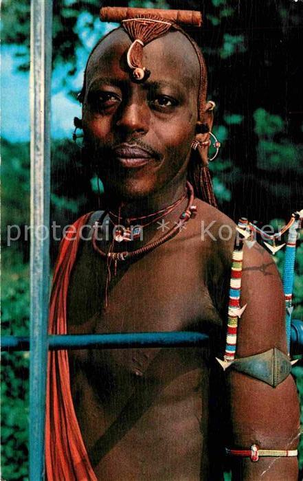 Typen Afrika Masai Warrior