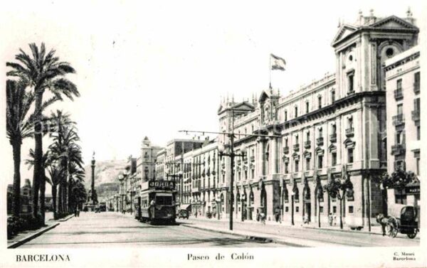 Strassenbahn Barcelona Paseo de Colon