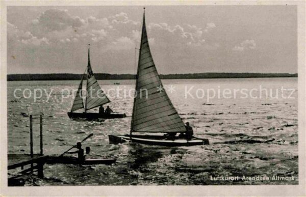 Segelboote Arendsee Altmark