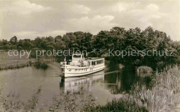 Motorschiffe Kanalpartie Wolziger See