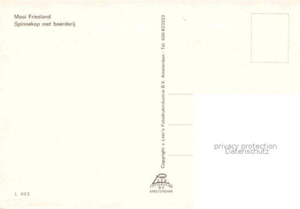 Windmuehle Spinnekop met Boerderij Friesland – Bild 2