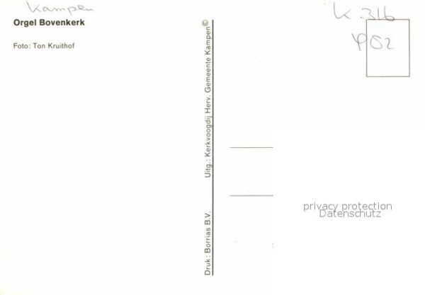 Kirchenorgel Bovenkerk – Bild 2