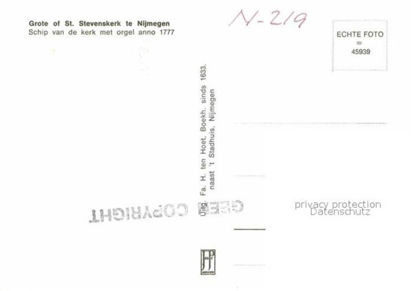 Kirchenorgel St. Stevenskerk Nijmegen – Bild 2