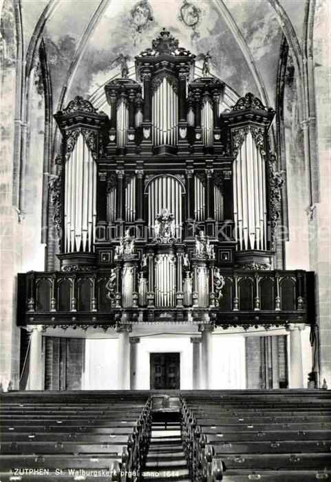 Kirchenorgel Zutphen St. Walburgskerk