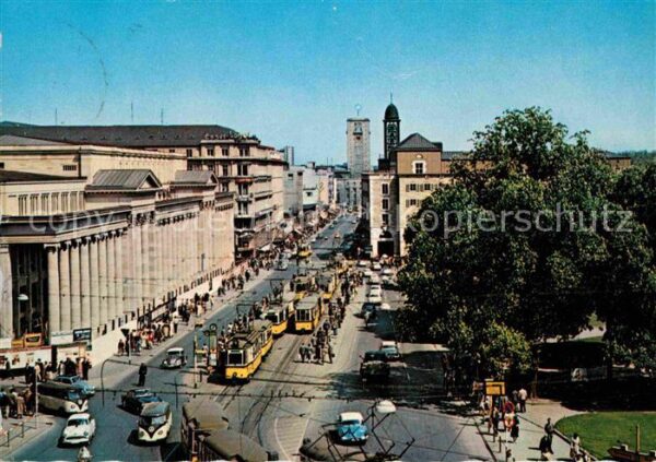Strassenbahn Stuttgart Königstrasse Königsbau