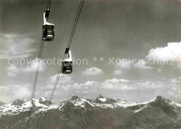 Seilbahn Corviglia Piz Nair St. Moritz Languardk