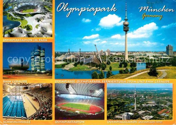 Olympia Olympiapark München BMW-Gebäude Schwimm