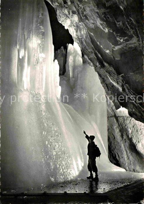 Gletscher Eisriesenwelt Salzburg Eiskapelle