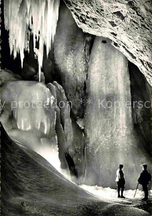 Gletscher Eisriesenwelt Salzburg Hymirhalle