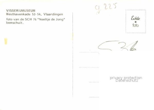 Boote SCH-76 Neeltje de Jong Visserijmuseum V – Bild 2
