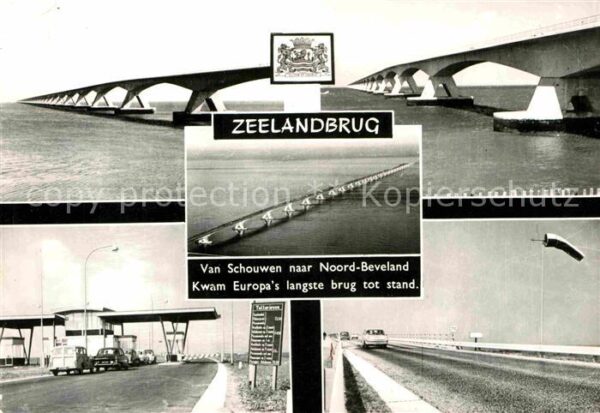 Bruecken Bridges Ponts Zeelandbrug