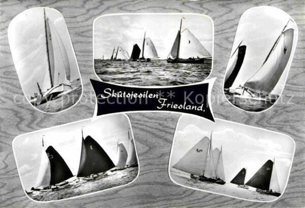 Segelboote Skutsjesilen Friesland Regatta