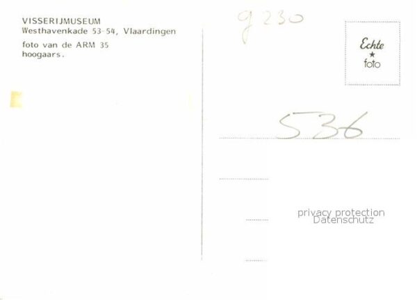 Segelboote ARM 35 Visserijmuseum Vlaardingen – Bild 2