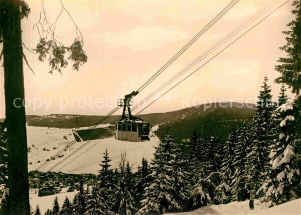 Seilbahn Oberwiesenthal Erzgebirge
