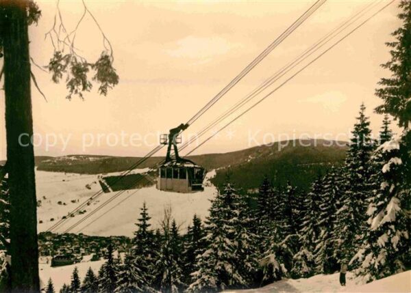 Seilbahn Oberwiesenthal Erzgebirge