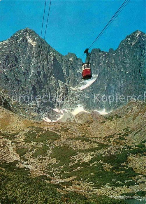 Seilbahn Vysoke Tatry Lomnicky Stit
