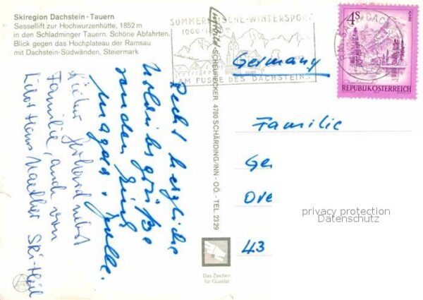 Sessellift Dachstein-Tauern Schladminger Tauern St – Bild 2