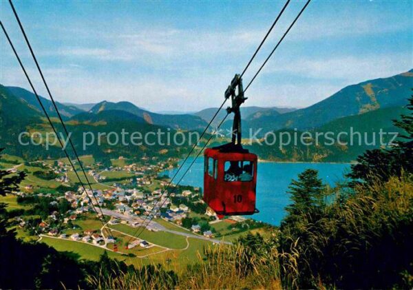 Seilbahn Zwölferhorn Wolfgangsee St. Gilgen