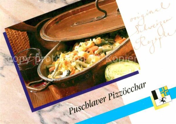 Lebensmittel Puschlaver Pizzöcchar Rezept