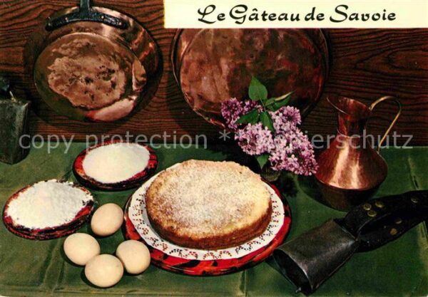 Lebensmittel Gateau de Savoie Recette Rezept