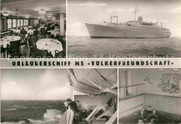 Schiffe Ships Navires MS Völkerfreundschaft