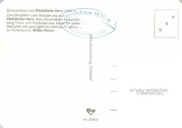 Seilbahn Kitzbüheler Horn Wilder Kaiser – Bild 2