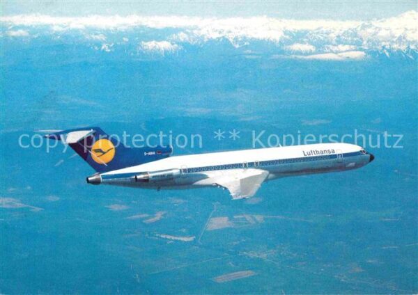 Lufthansa B-727 Europa Jet