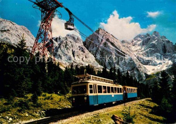 Zahnradbahn Seilbahn Bayerische Zugspitzbahnen Zugs