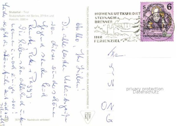 Eisenbahn Stubaital Stubaitalbahn Serles Habicht – Bild 2