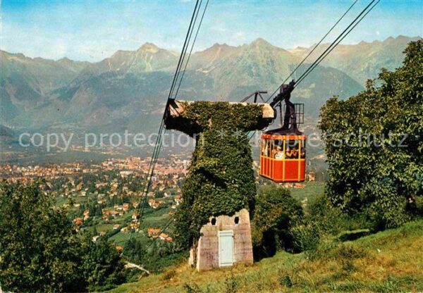 Seilbahn Merano Teleferica Avelengo Meran Haflin