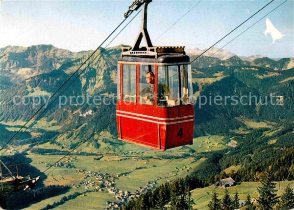 Seilbahn Bezau Baumgartenhöhe Bregenzerwald