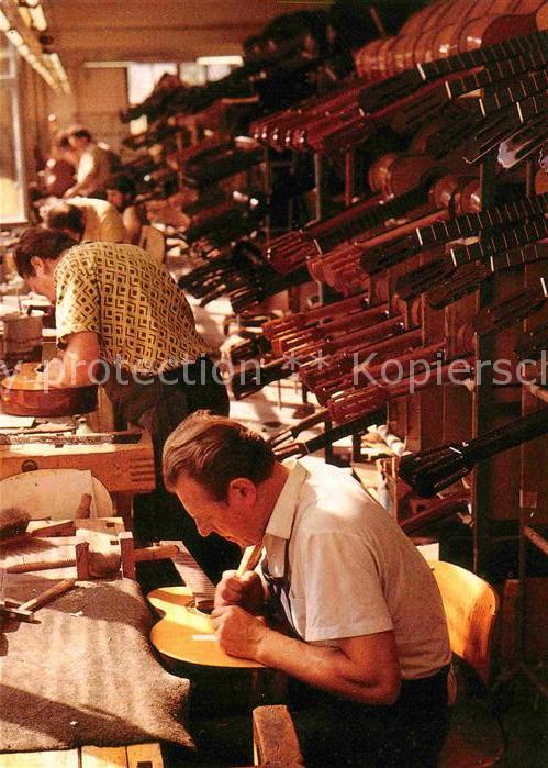 Gitarre Gitarrenfertigung VEB Musima Markneukir