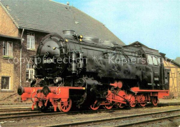 Lokomotive Güterzugtenderlokomotive 956676 Verkehr