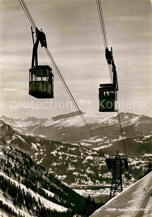 Seilbahn Nebelhorn Kreuzung Oberstdorf