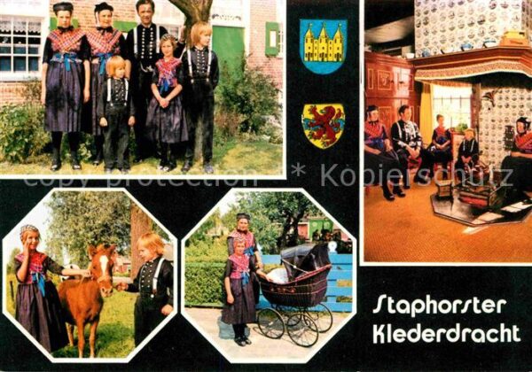 Trachten Holland Staphorst Kinderwagen