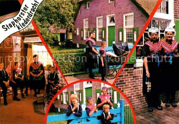 Trachten Holland Staphorst Kinderwagen