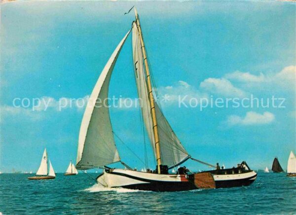 Segelboote Skutsjesilen Friesland