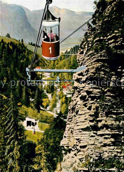 Seilbahn Partnachklamm Graseck Garmisch-Partenki