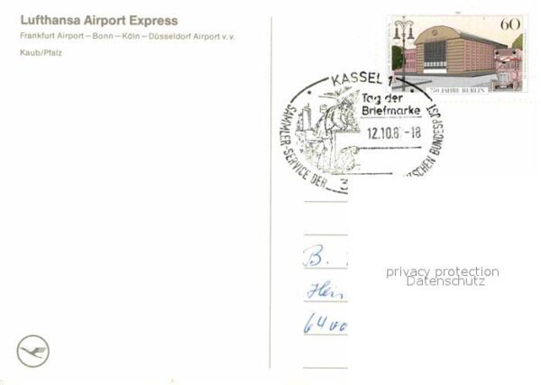Eisenbahn Lufthansa Airport Express Kaub Pfalz – Bild 2