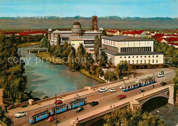 Strassenbahn München Isarpartie Deutsches Museum